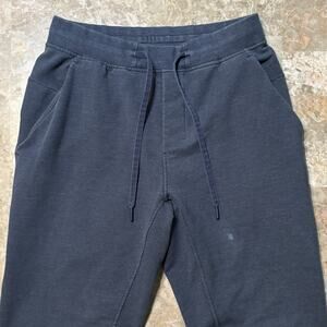 Lululemon Sweatpants Mens Small Blue City Sweat 28” Gym Athleisure Lounge M5484S
